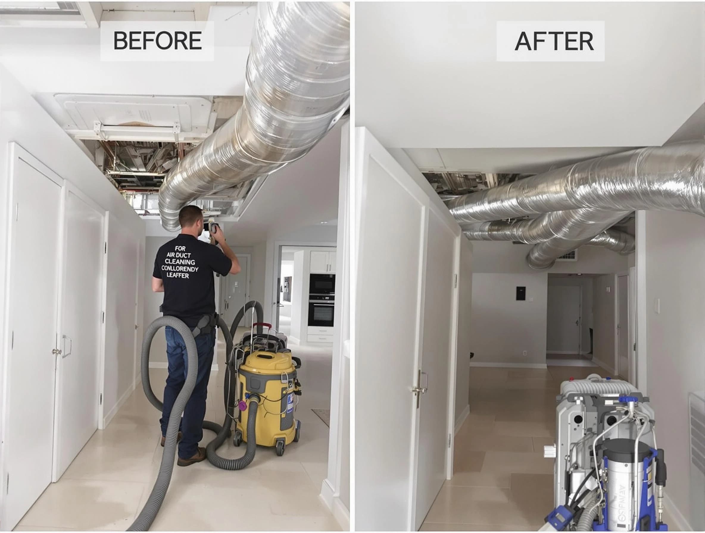 South Jordan Air Duct Cleaning professional performing thorough air duct cleaning in South Jordan