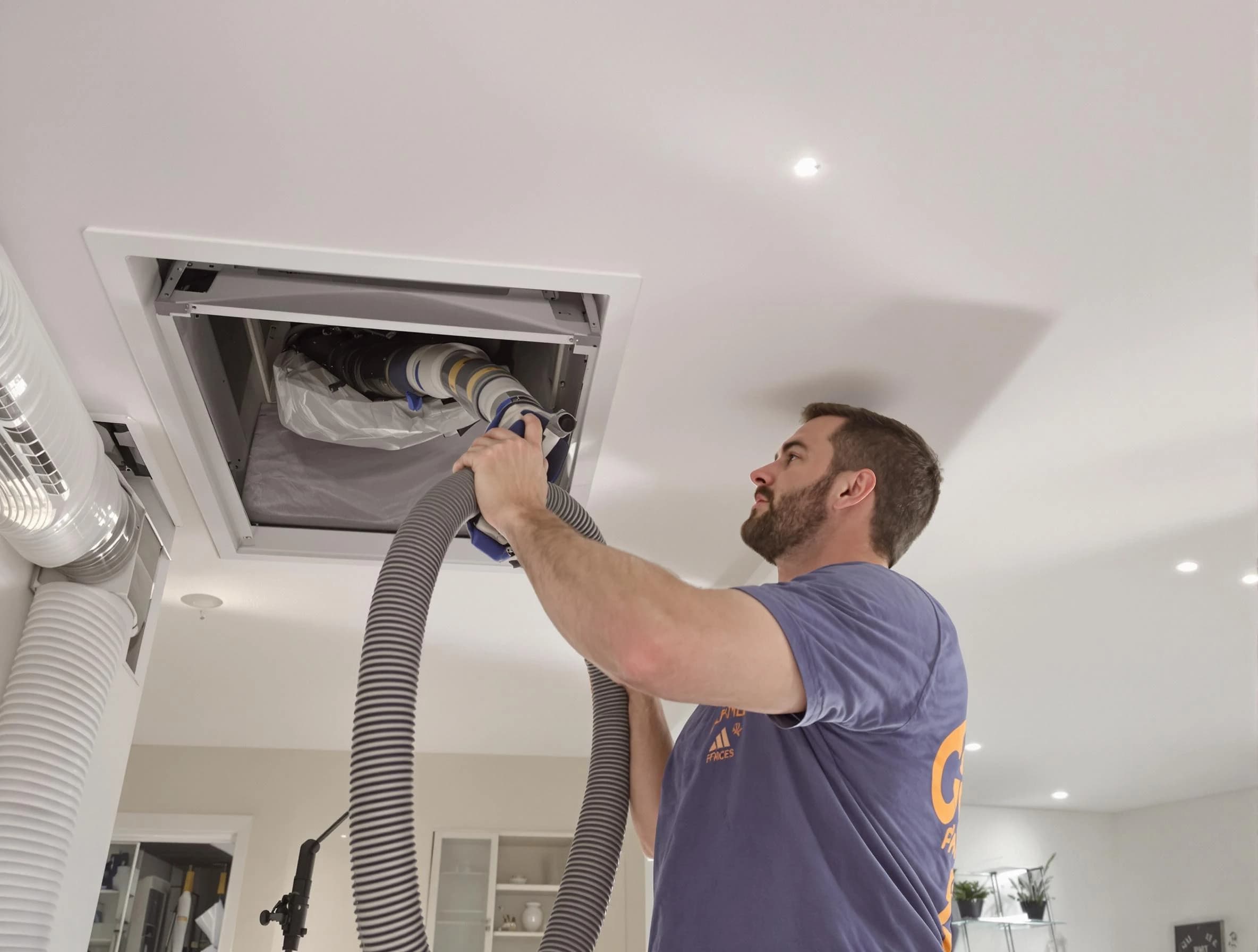 Precision indoor duct cleaning by South Jordan Air Duct Cleaning in South Jordan