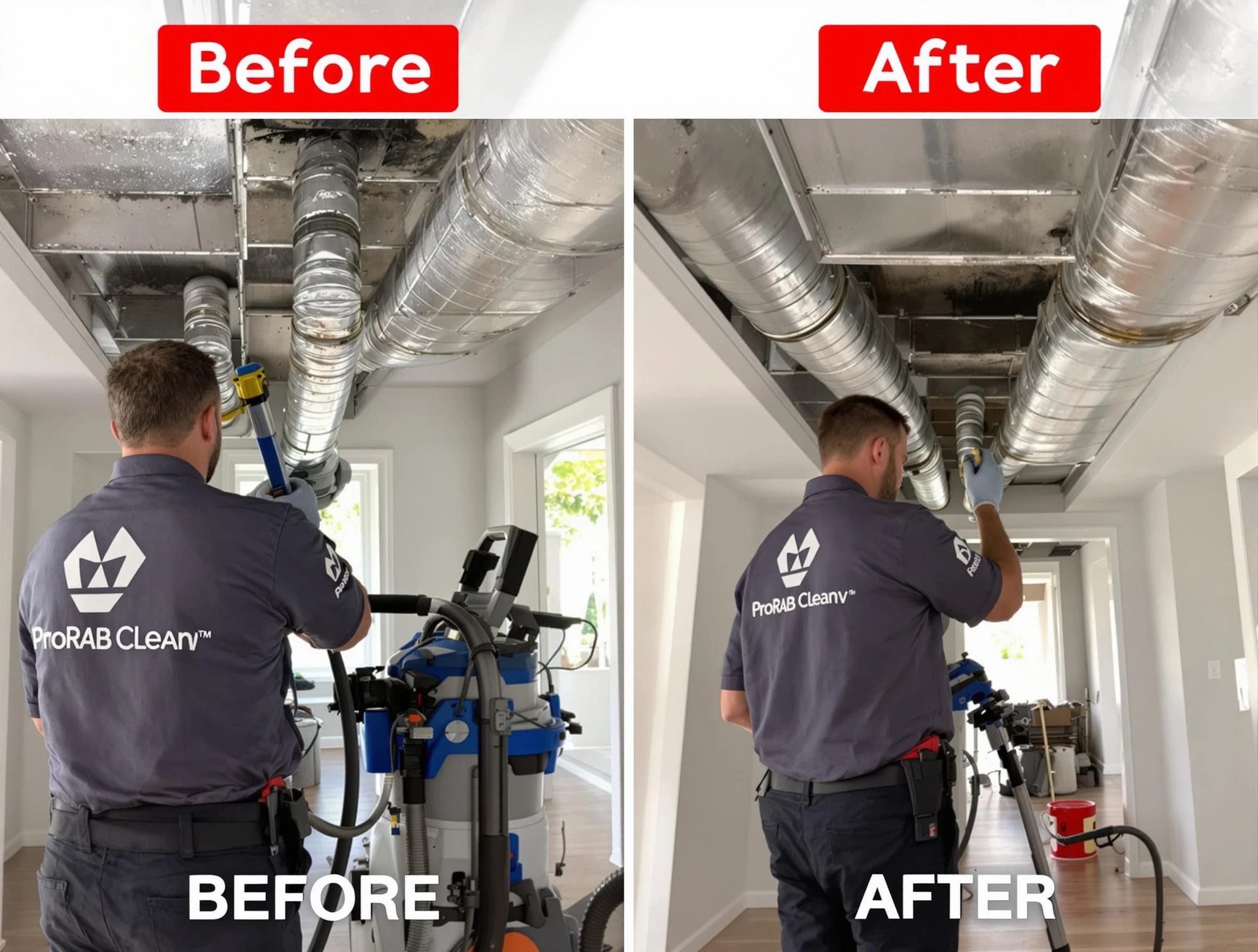 South Jordan Air Duct Cleaning expert performing thorough residential duct cleaning in a South Jordan home