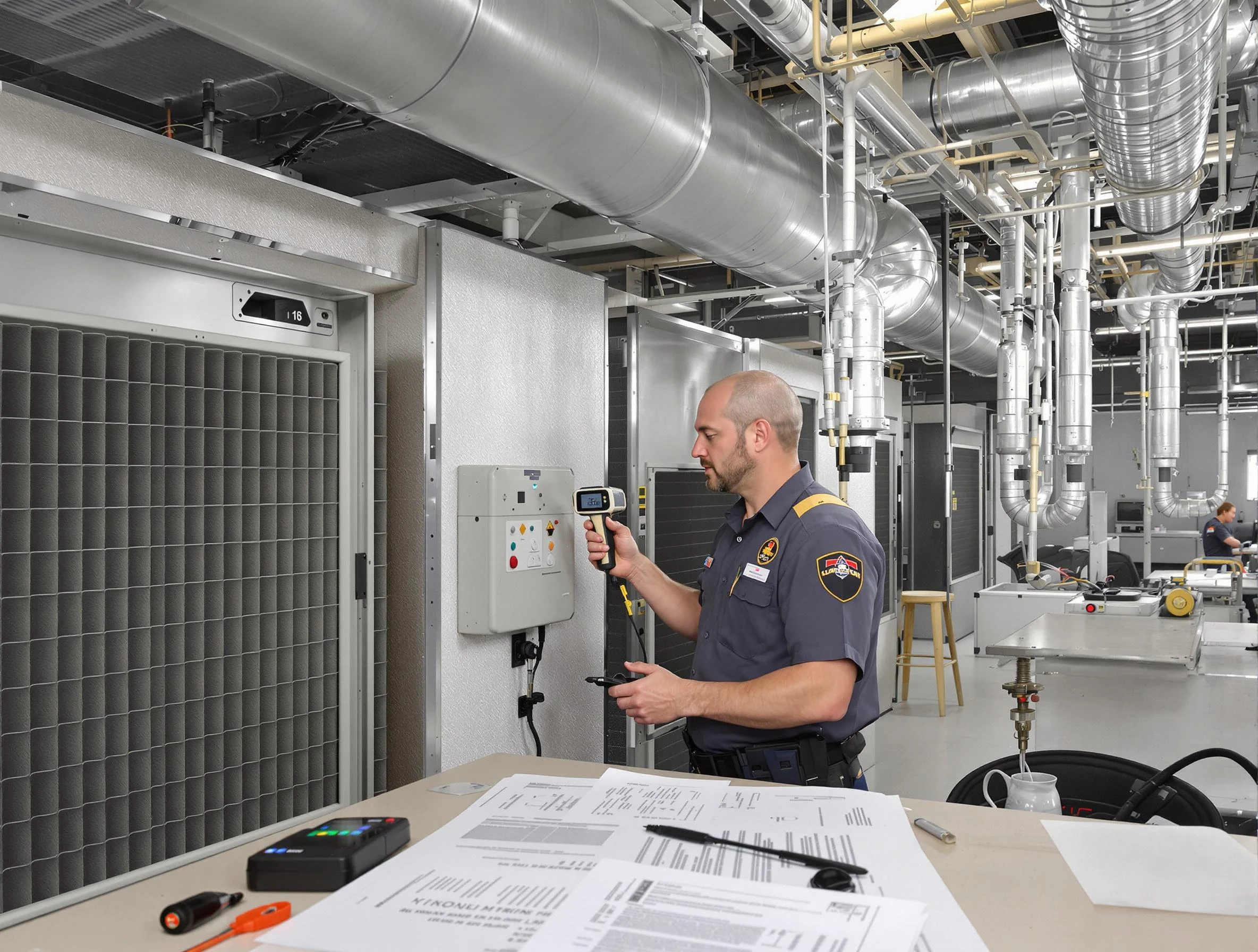 Professional filter system inspection by South Jordan Air Duct Cleaning in South Jordan