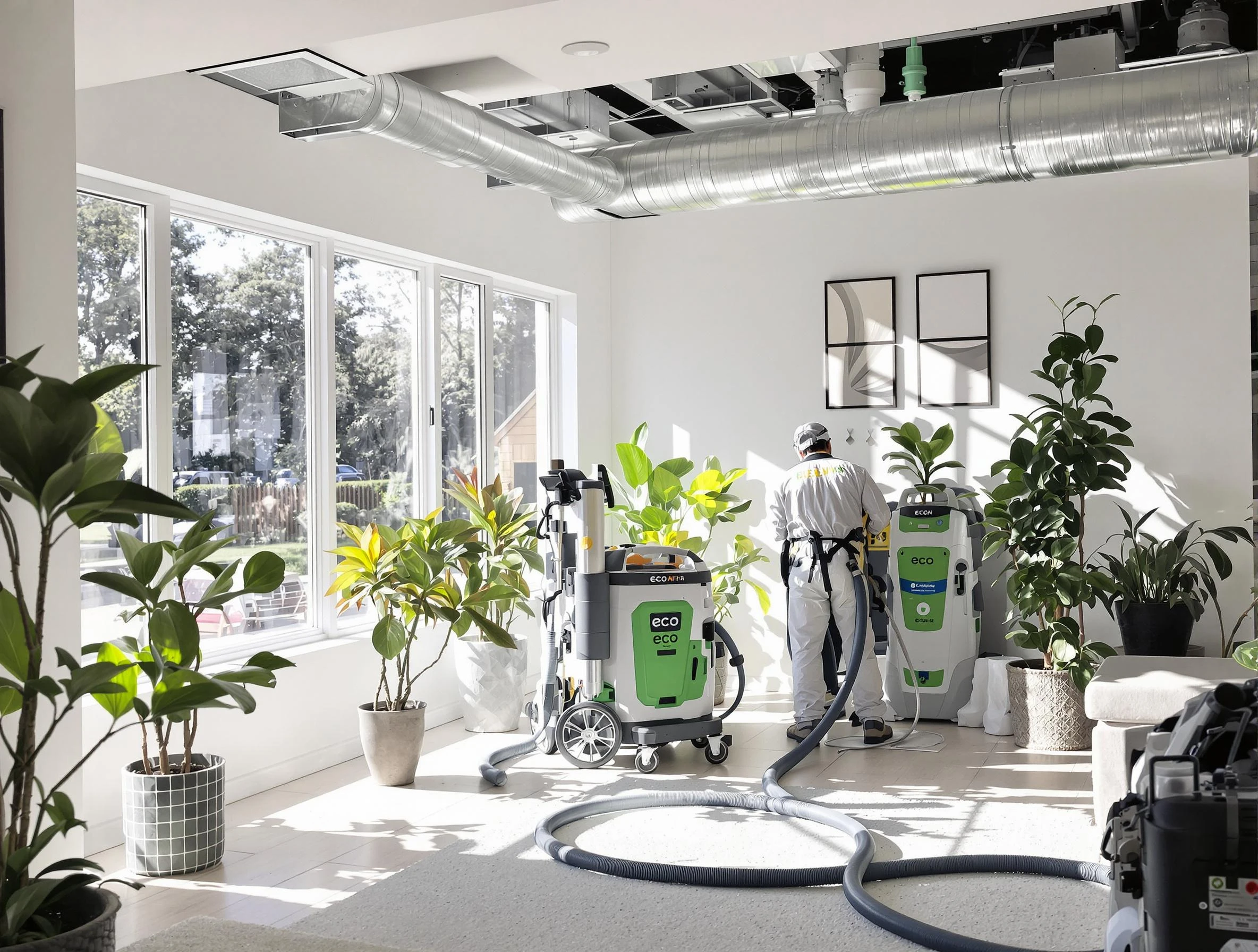 Environmentally-friendly duct cleaning by South Jordan Air Duct Cleaning in South Jordan