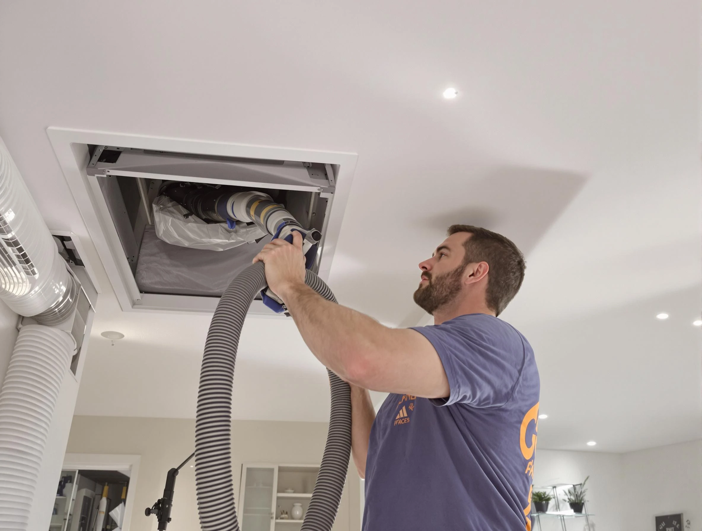 Precision indoor duct cleaning by South Jordan Air Duct Cleaning in South Jordan